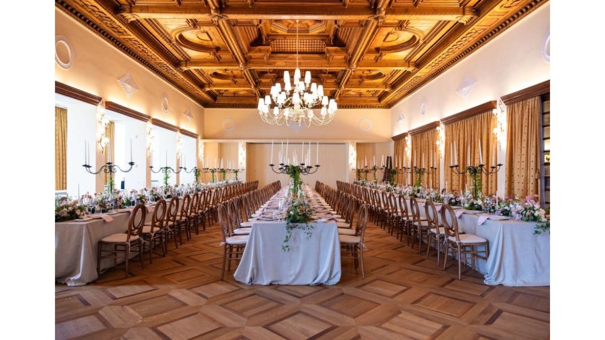 Conference room at Kulm Hotel St. Moritz