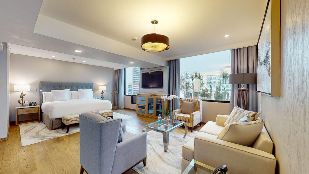 Schlafzimmer im Hotel Marquis Reforma