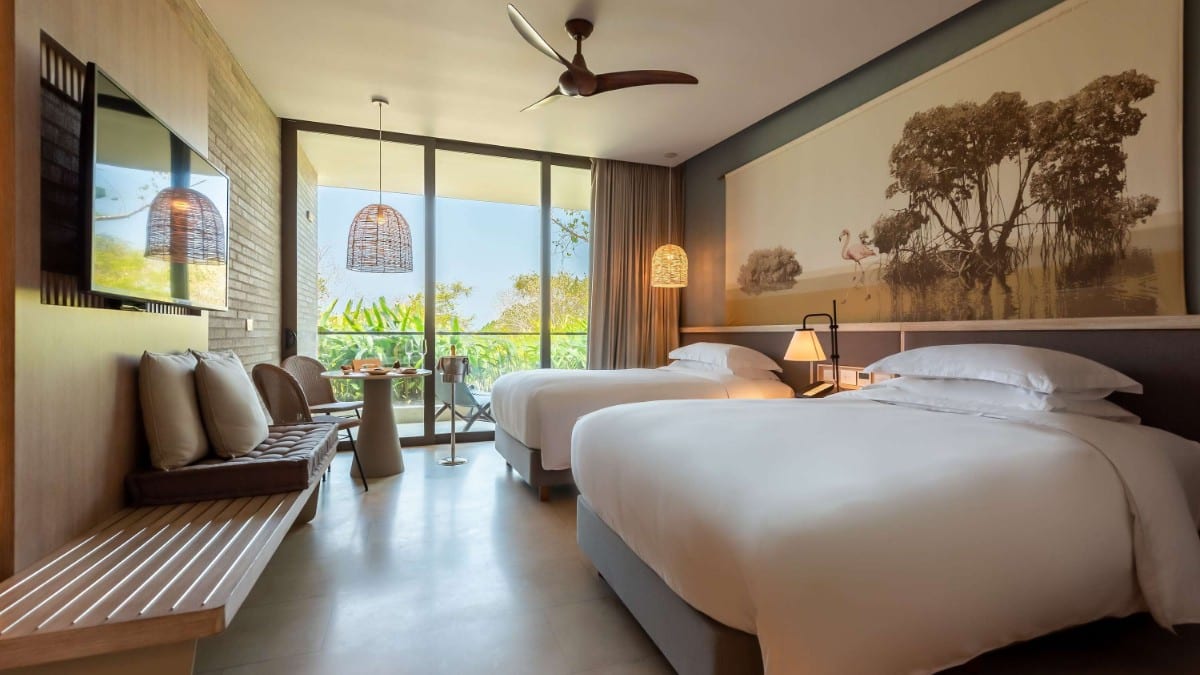 Schlafzimmer im SOFITEL BARU CARTAGENA