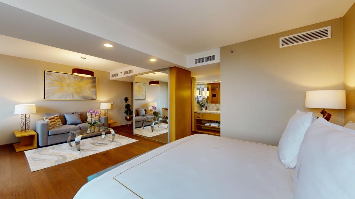 Schlafzimmer im Hotel Marquis Reforma