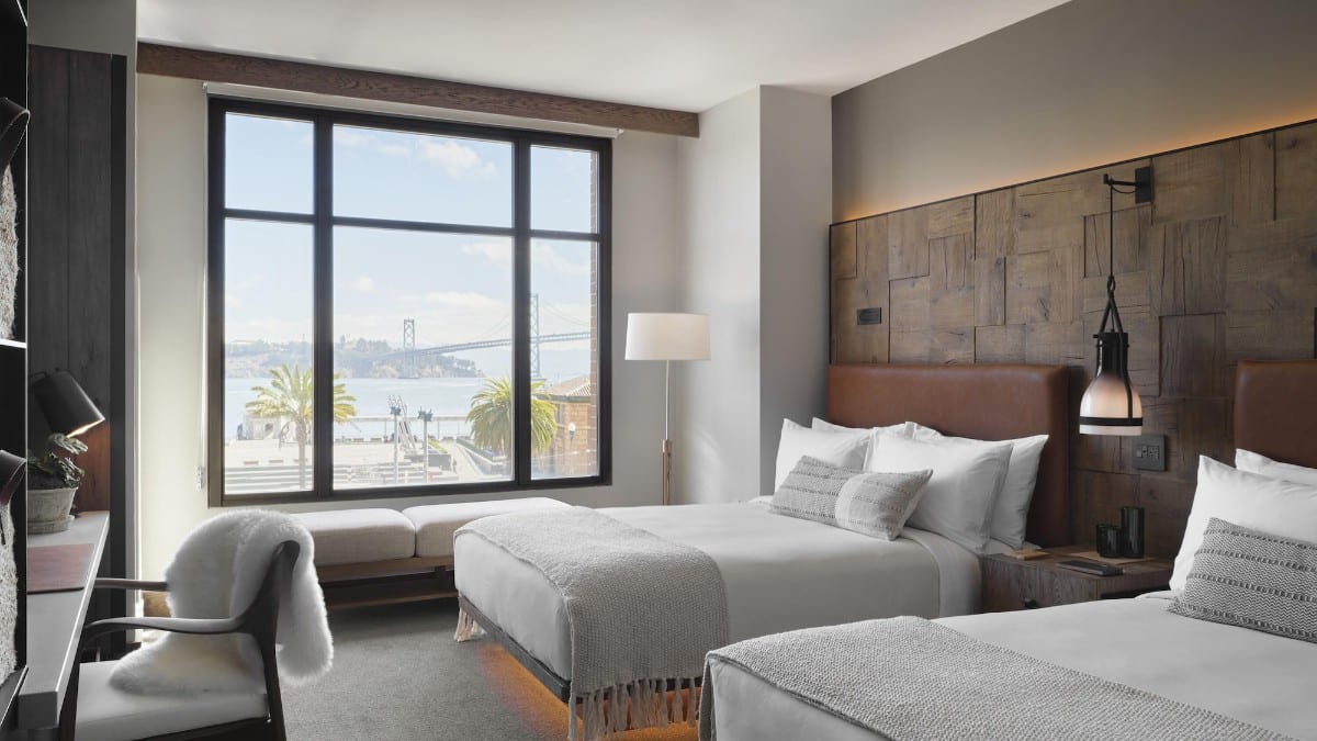 Bedroom at 1 Hotel San Francisco