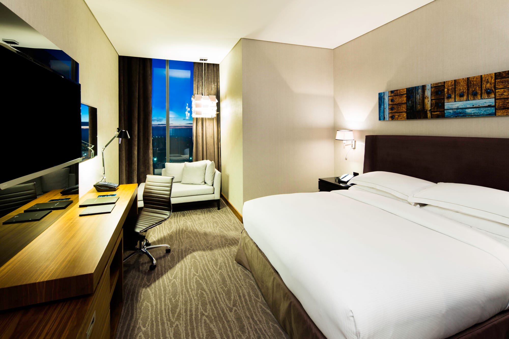 Schlafzimmer im Hilton Mexico City Santa Fe