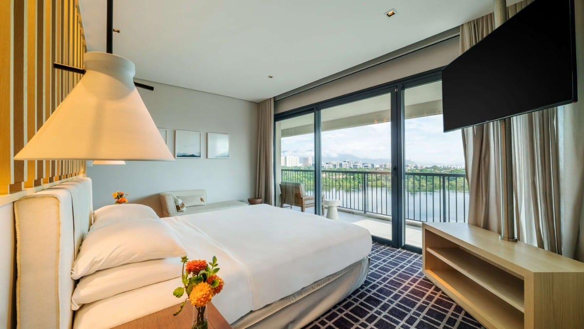 Bedroom at Grand Hyatt Rio de Janeiro