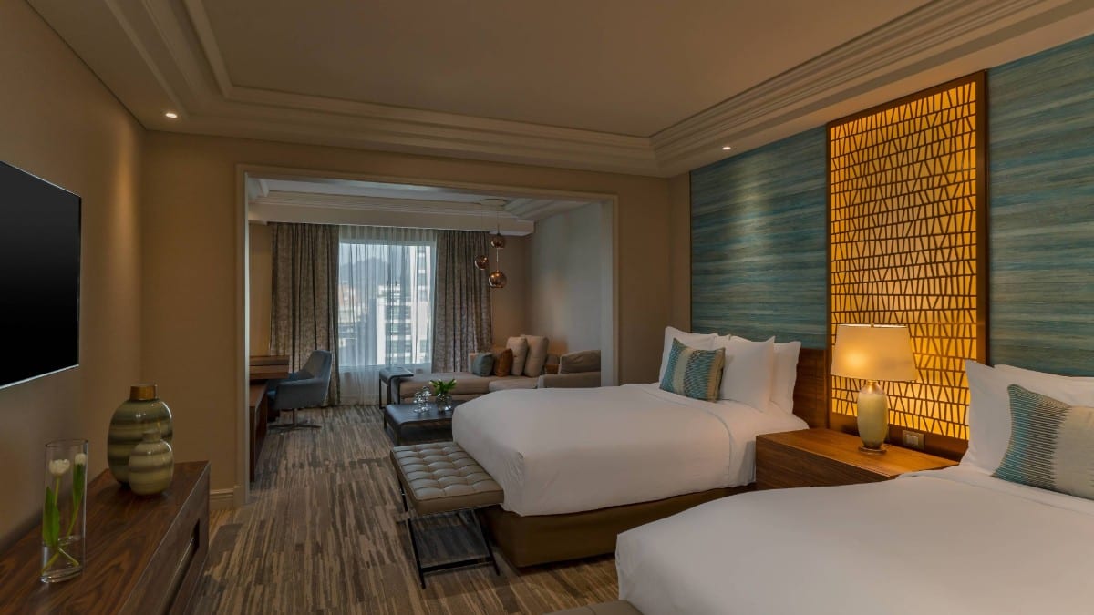 Schlafzimmer im The Ritz-Carlton, Santiago