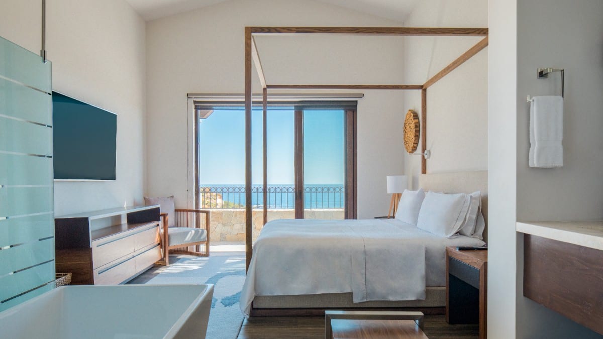 Bedroom at Live Aqua Private Residences Los Cabos