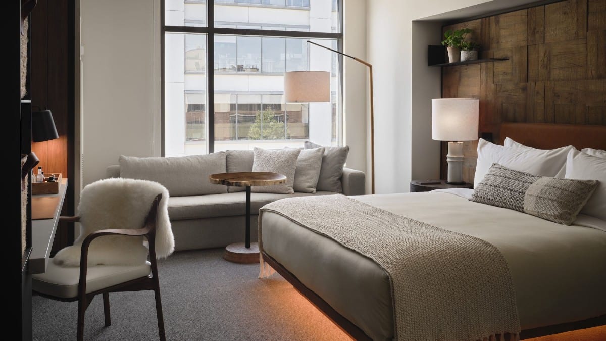 Bedroom at 1 Hotel San Francisco