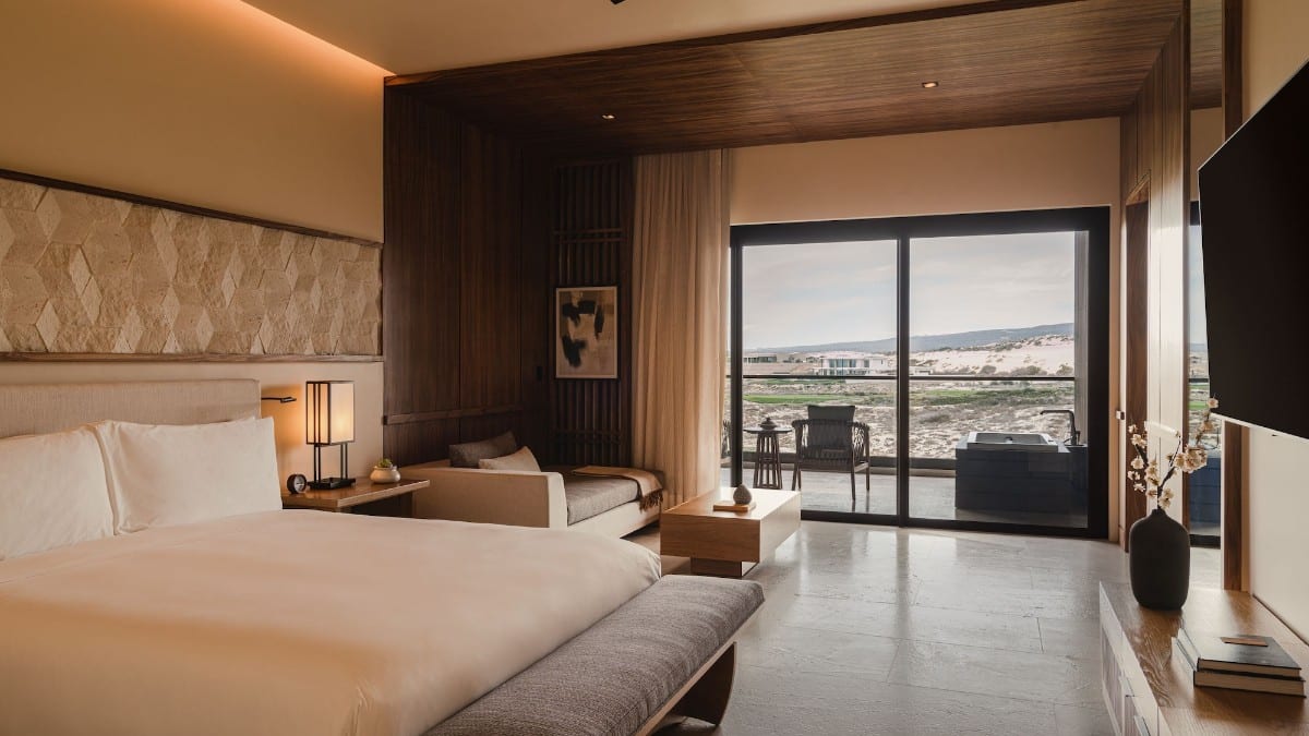 Schlafzimmer im Nobu Residences Los Cabos