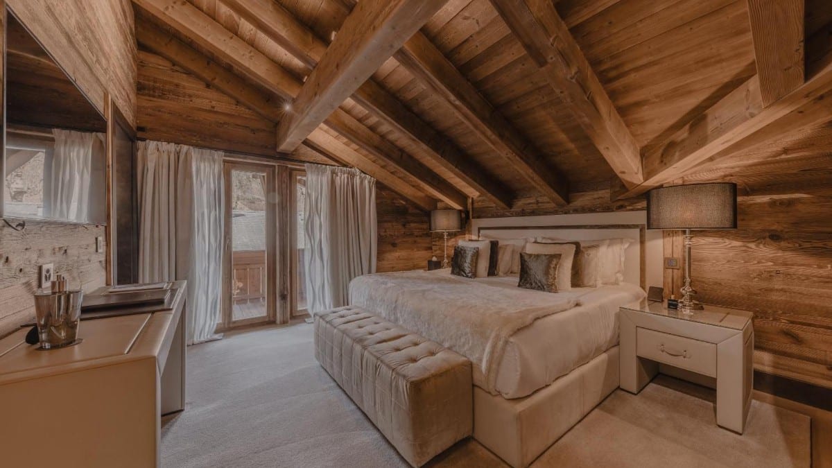 Bedroom at Ultima Gstaad