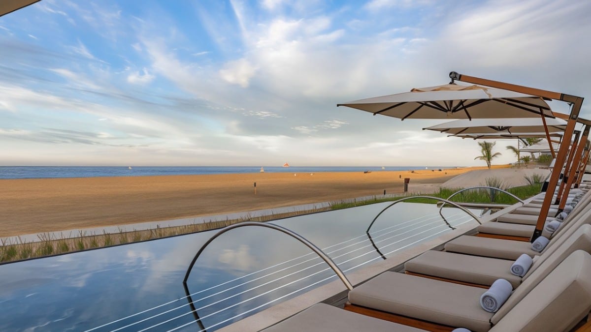 Pool im Nobu Hotel Los Cabos
