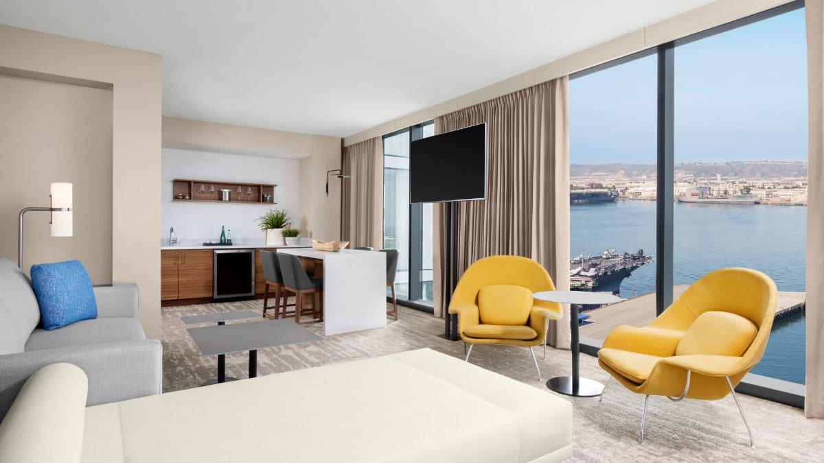 Schlafzimmer im InterContinental Hotels SAN DIEGO by IHG