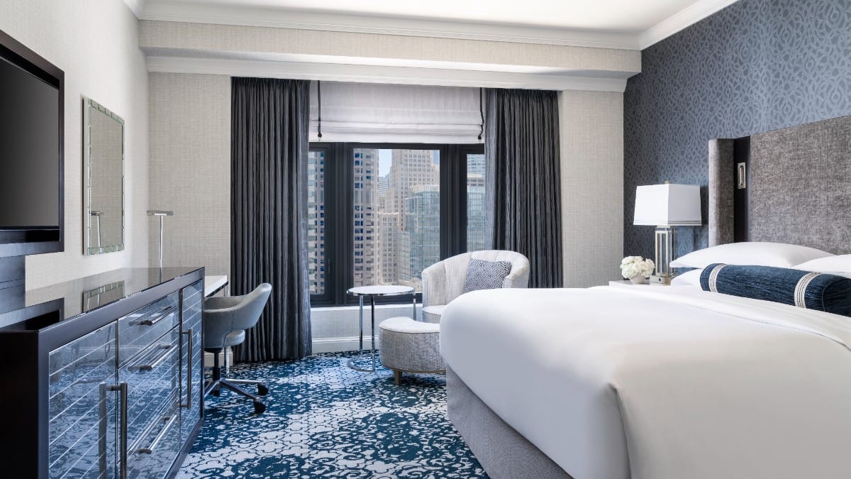 Bedroom at The Ritz-Carlton, San Francisco