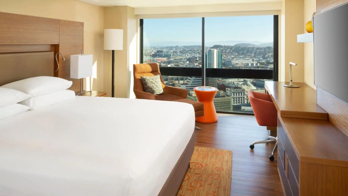 Bedroom at Grand Hyatt San Francisco Union Square