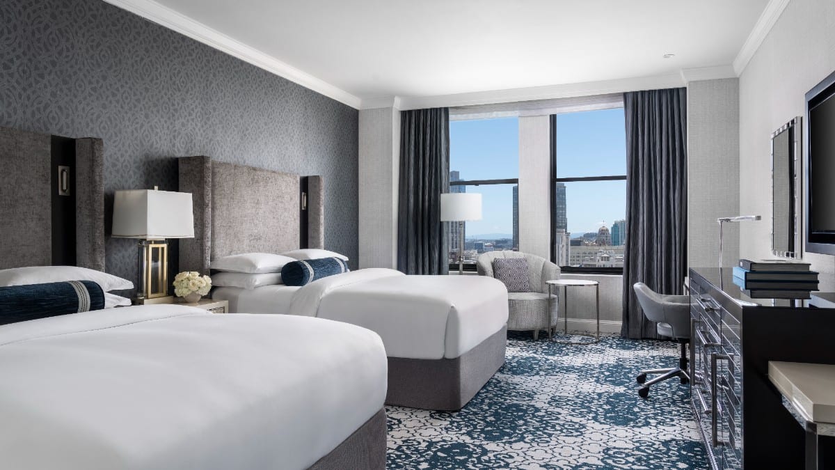Bedroom at The Ritz-Carlton, San Francisco