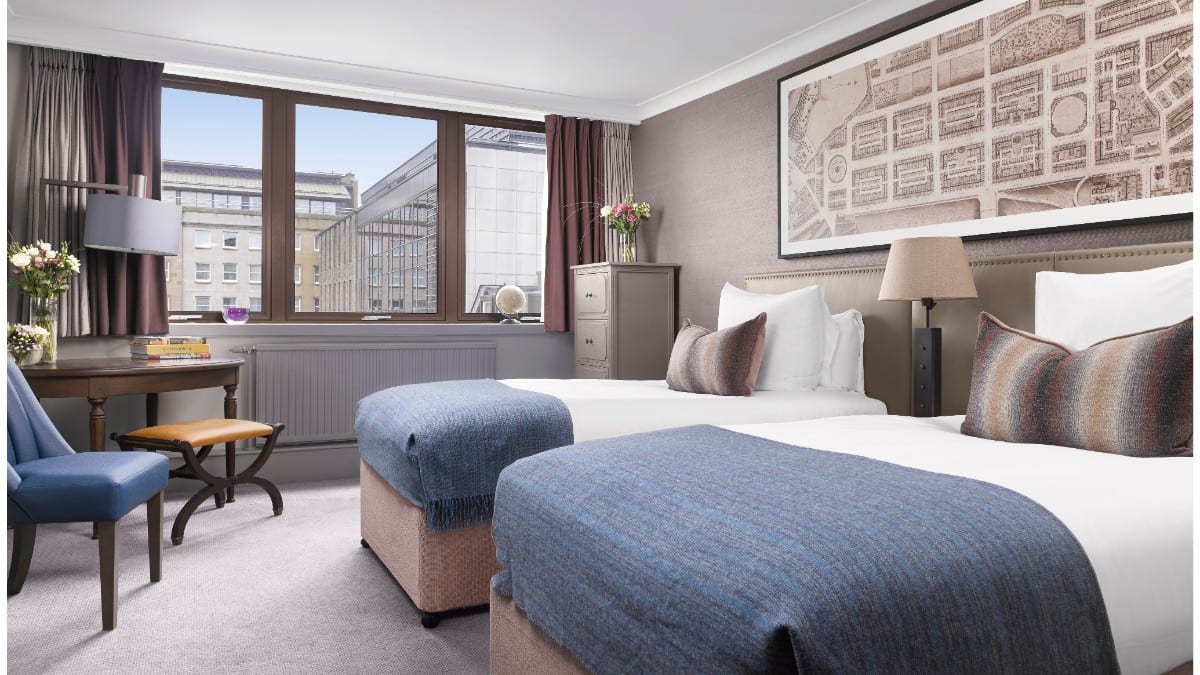 Schlafzimmer im InterContinental Hotels EDINBURGH THE GEORGE by IHG