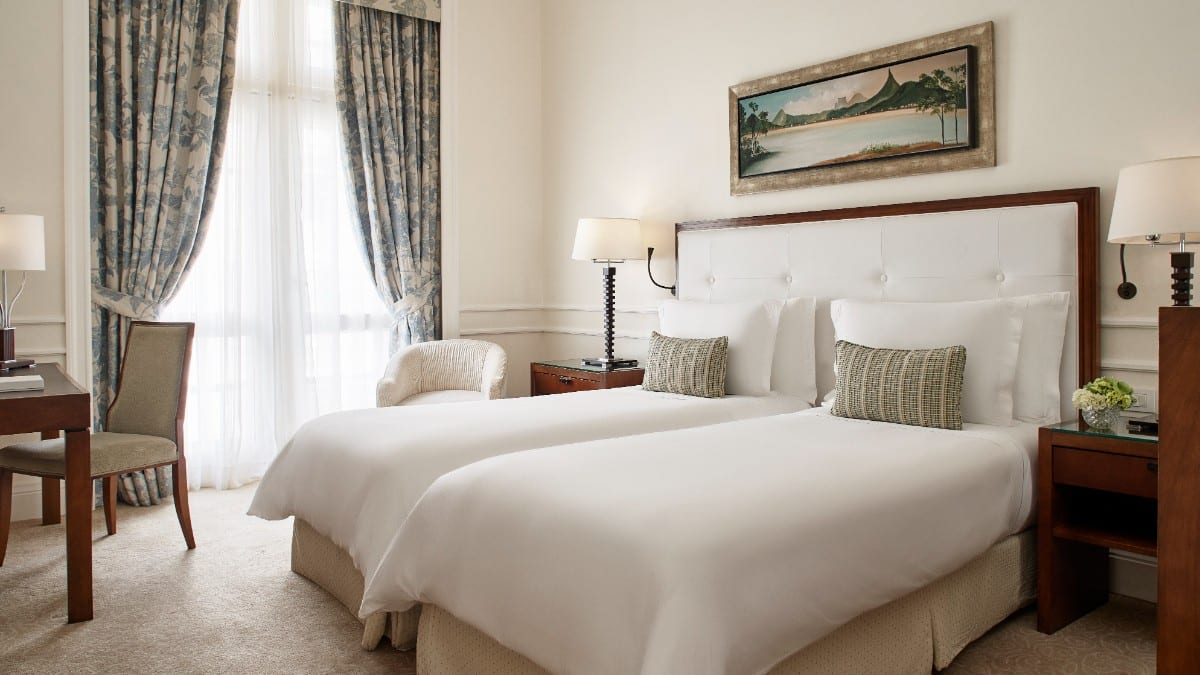 Bedroom at Copacabana Palace, A Belmond Hotel, Rio de Janeiro