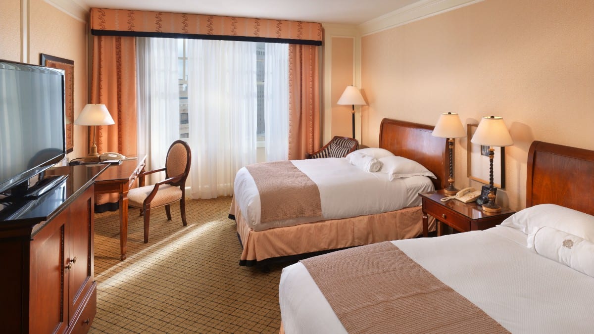 Bedroom at InterContinental Hotels MARK HOPKINS SAN FRANCISCO by IHG
