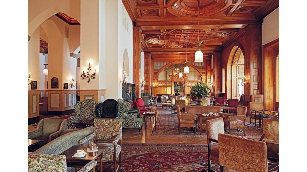 Restaurant at Badrutt's Palace Hotel St Moritz