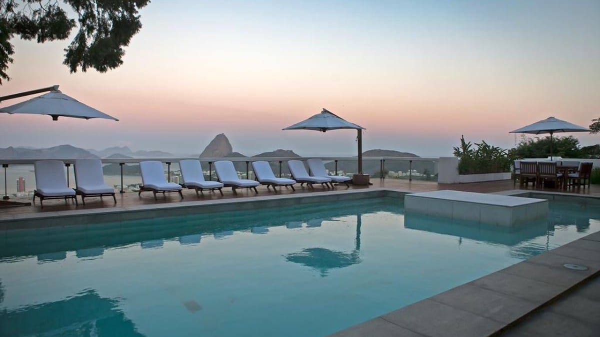 Pool at Vila Santa Teresa