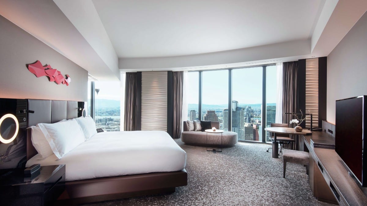 Schlafzimmer im Conrad Osaka