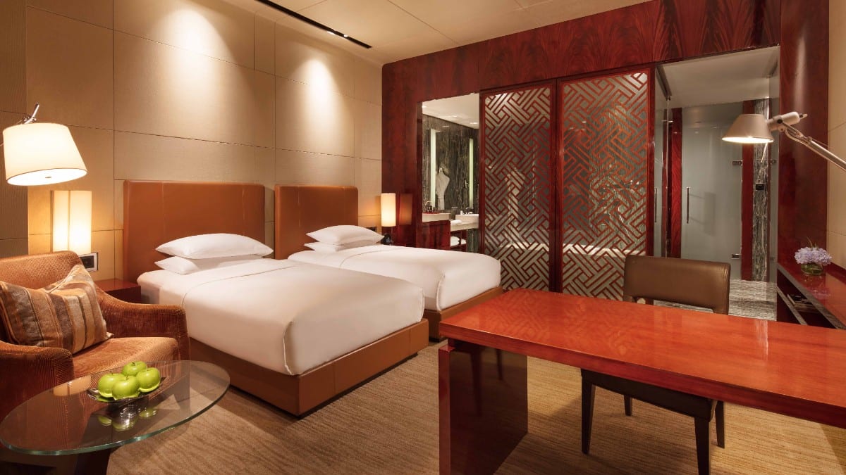 Bedroom at Grand Hyatt Shenzhen
