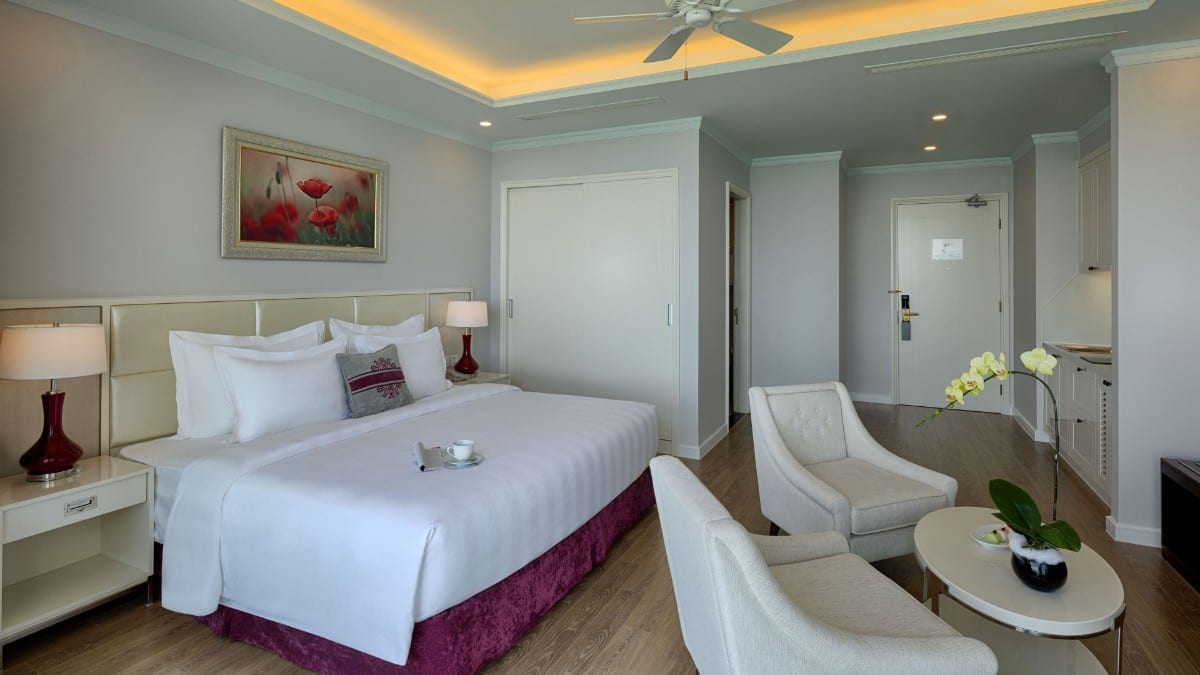 Schlafzimmer im Vinpearl Beachfront Nha Trang