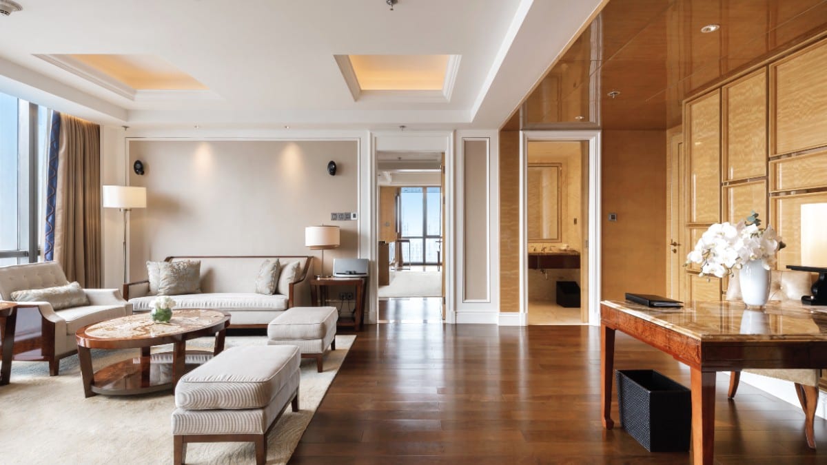 Schlafzimmer im The Ritz-Carlton Chengdu