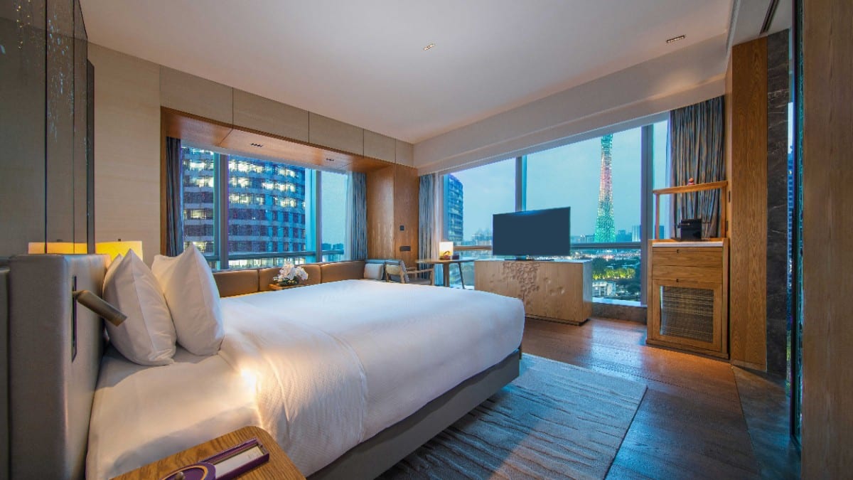 Schlafzimmer im Conrad Guangzhou