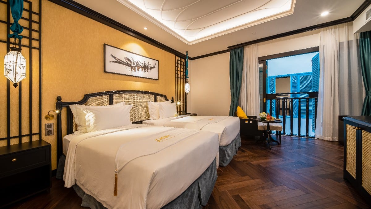 Bedroom at Potique Hotel