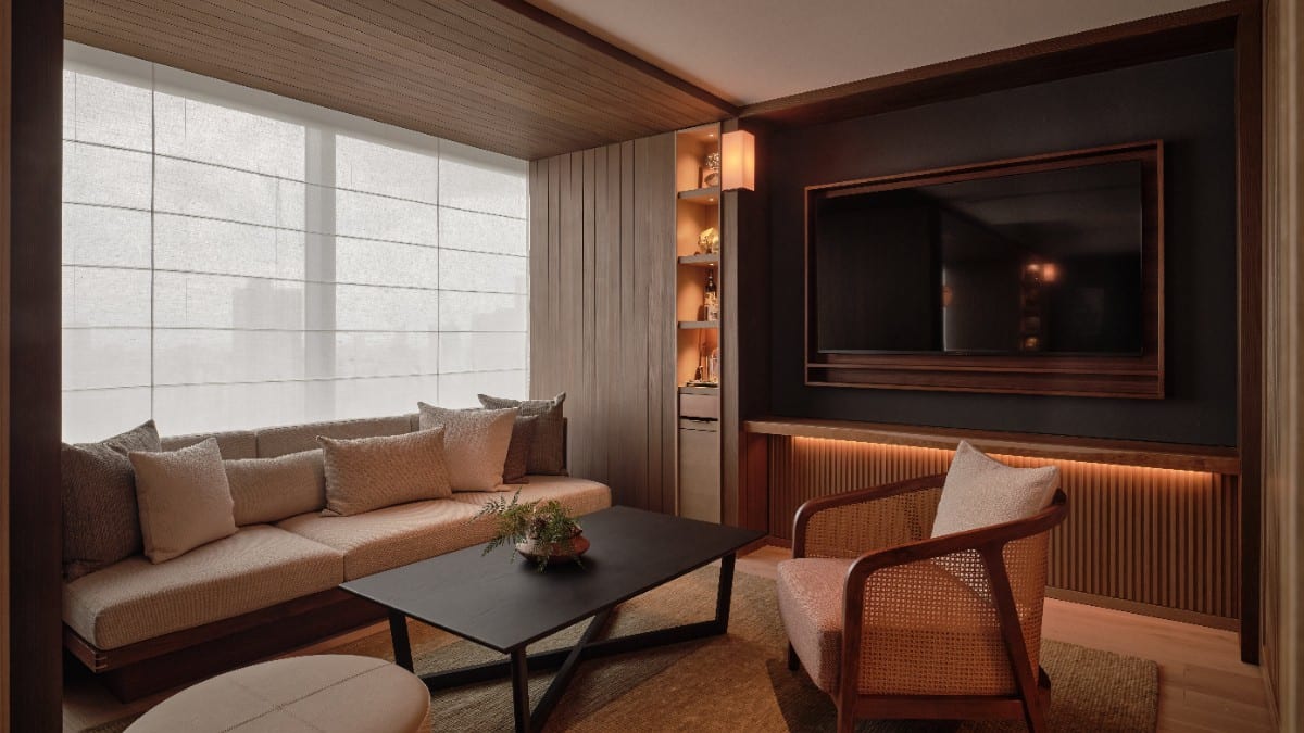 Schlafzimmer im Patina Osaka