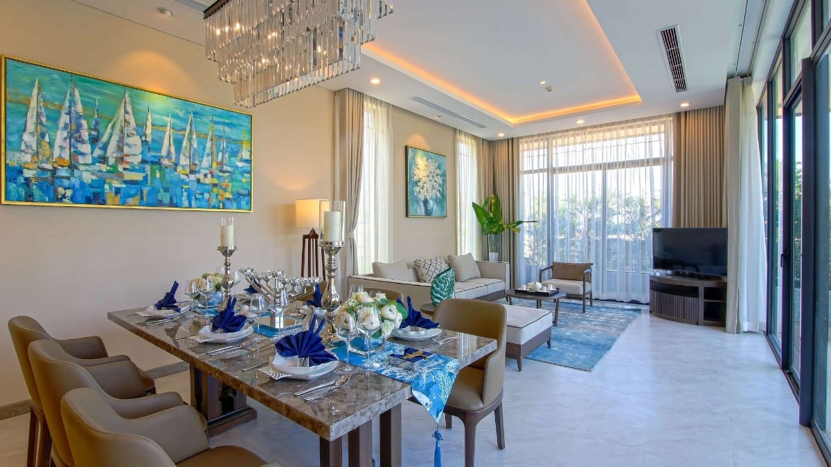 Schlafzimmer im Wyndham Grand KN Paradise Cam Ranh