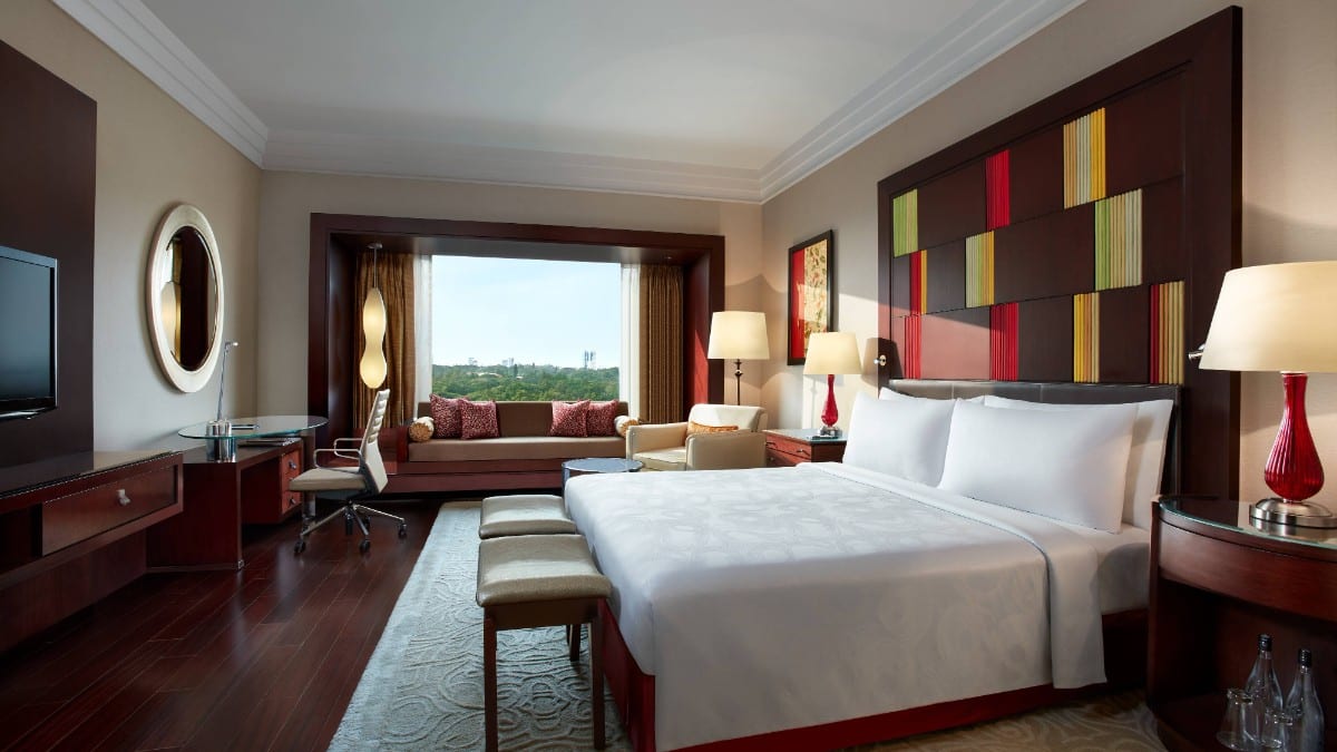Schlafzimmer im JW Marriott Hotel Bengaluru