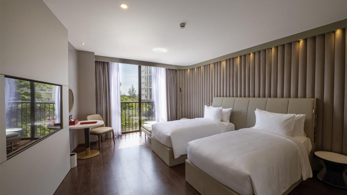 Schlafzimmer im WorldHotels Long Beach Resort Phu Quoc