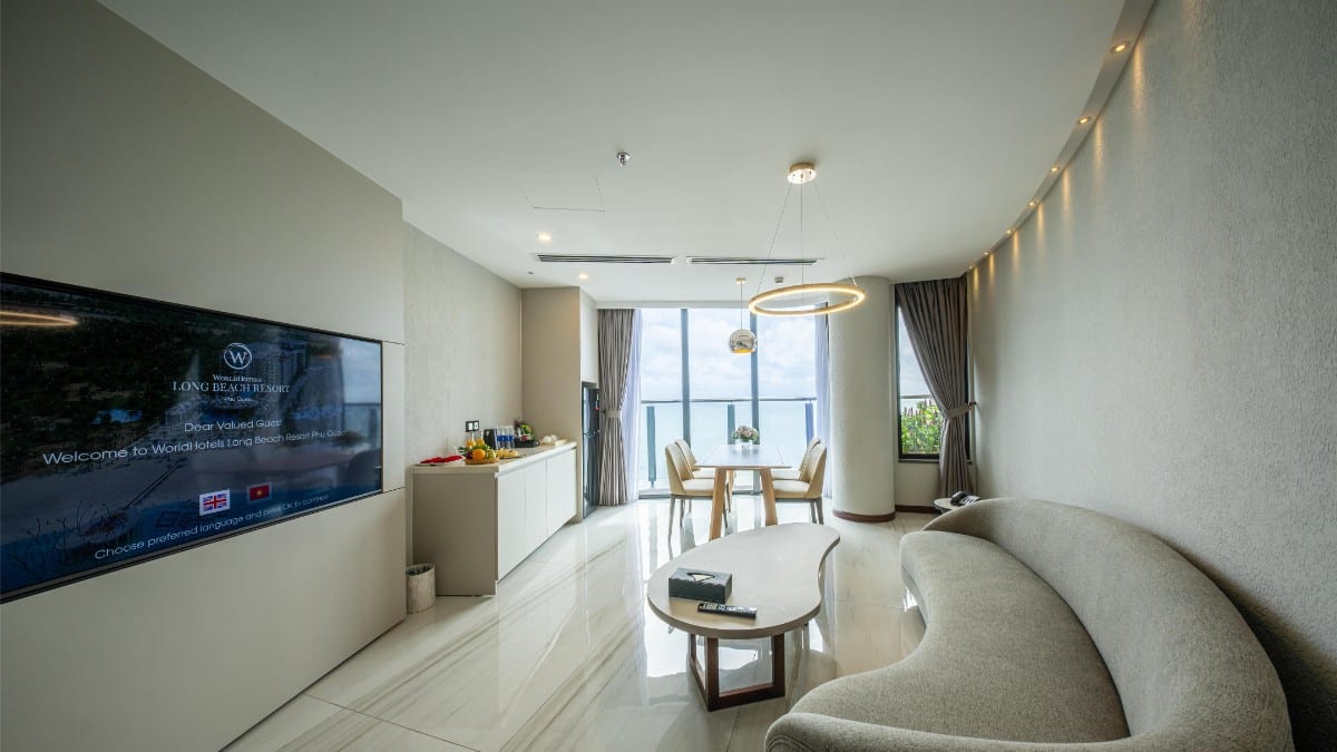 Schlafzimmer im WorldHotels Long Beach Resort Phu Quoc