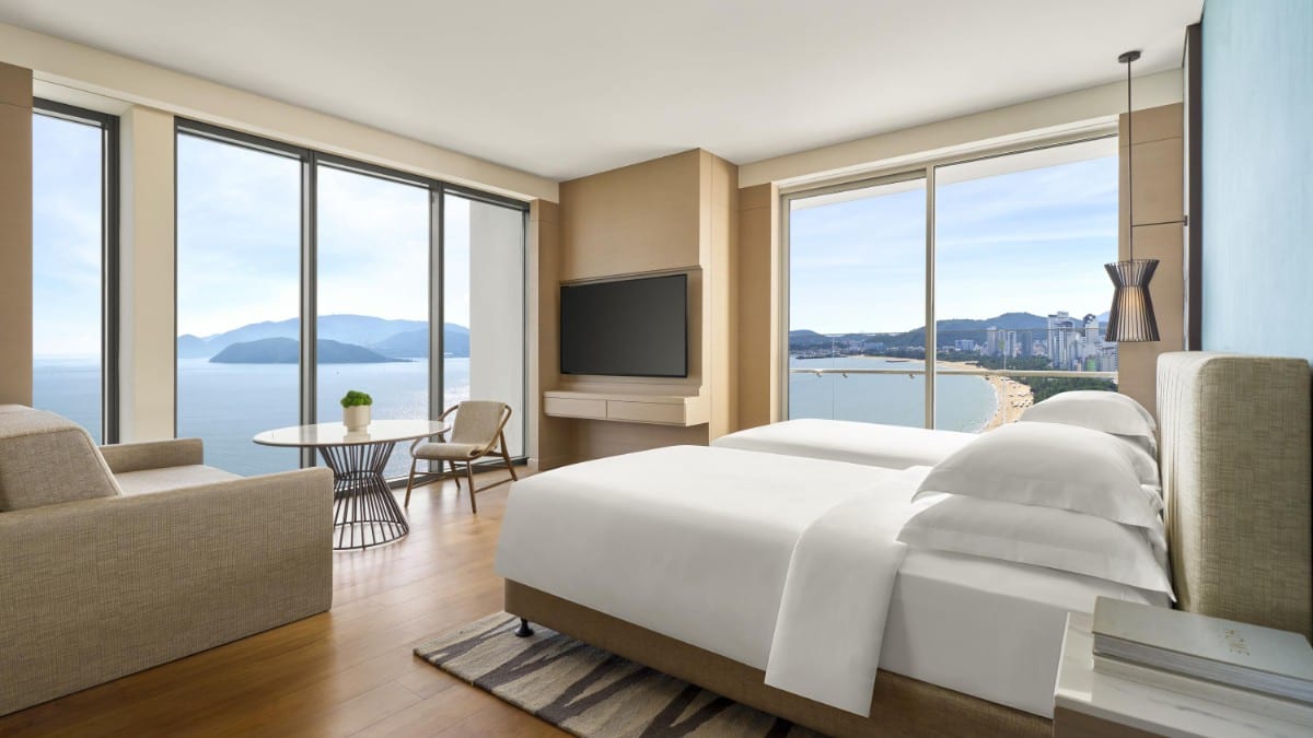 Schlafzimmer im Hyatt Regency Nha Trang