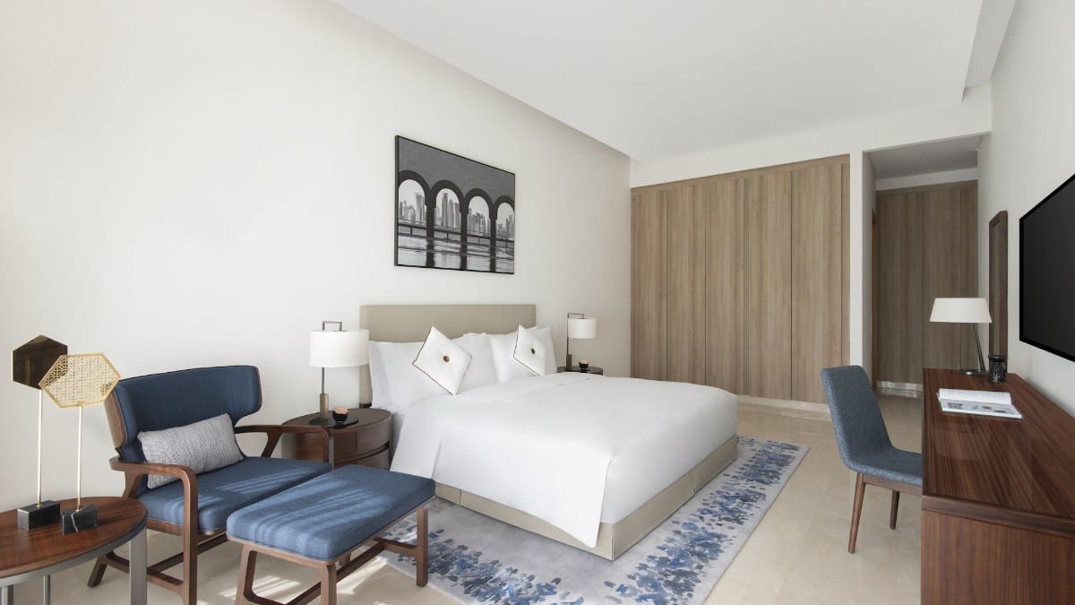 Schlafzimmer im Banyan Tree Doha at La Cigale Mushaireb