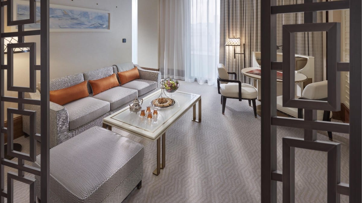 Schlafzimmer im Mandarin Oriental, Doha