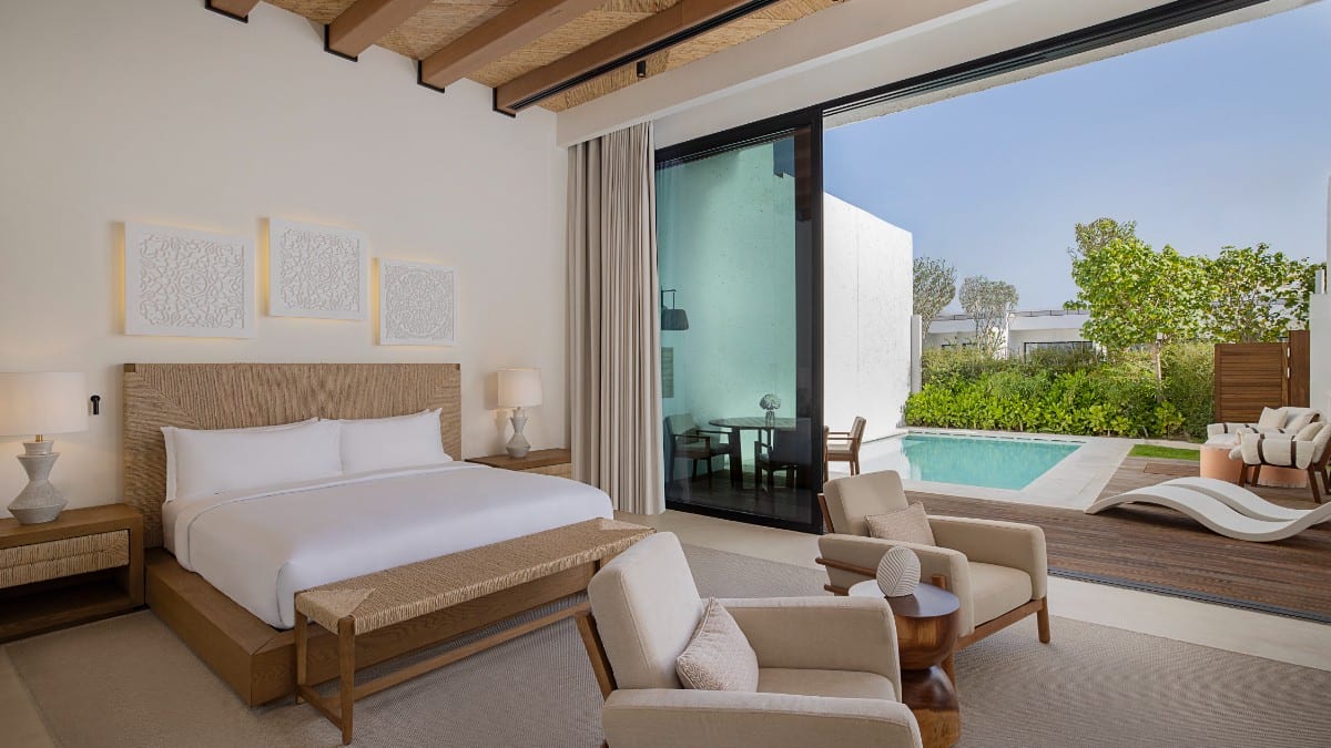 Schlafzimmer im Maysan Doha, Lxr Hotels & Resorts