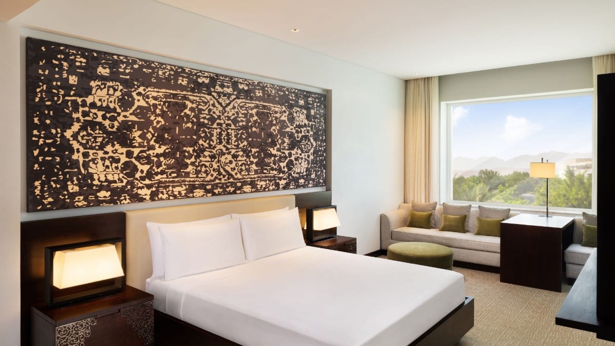 Schlafzimmer im JW Marriott Hotel Muscat