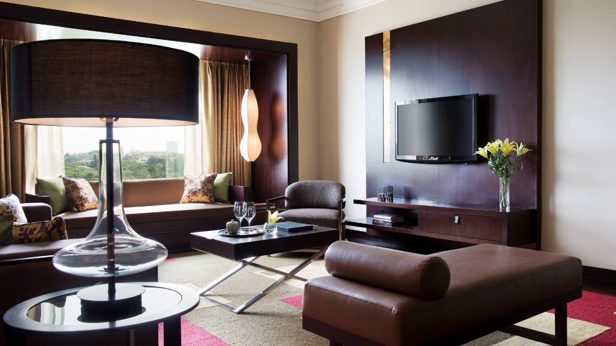 Schlafzimmer im JW Marriott Hotel Bengaluru