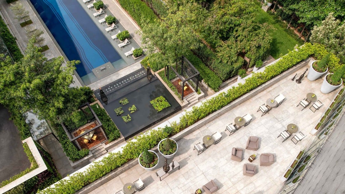 Restaurant im Four Seasons Hotel Bengaluru at Embassy One