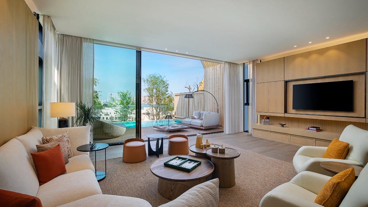 Schlafzimmer im Katara Hills Doha, Lxr Hotels & Resorts