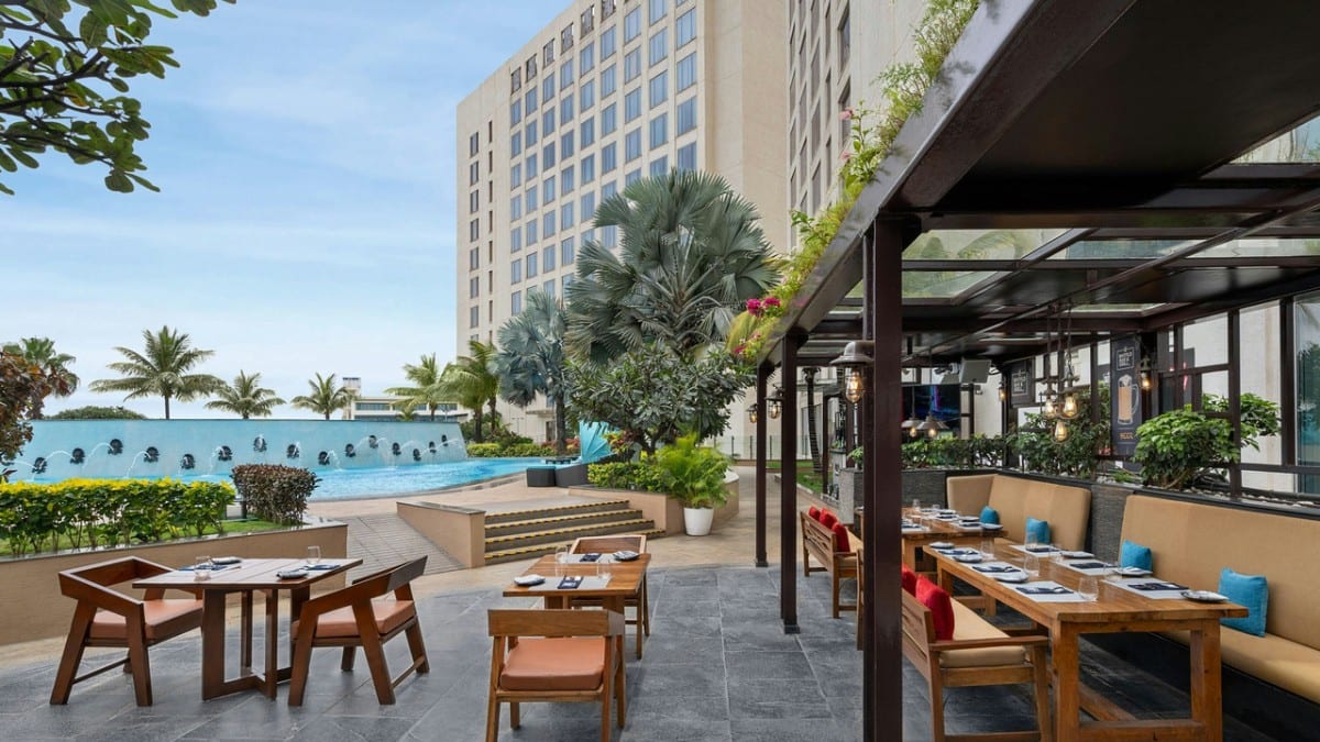 Restaurant im Bengaluru Marriott Hotel Whitefield