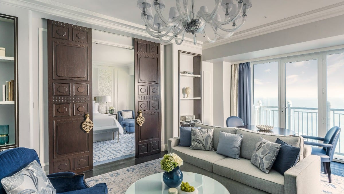 Schlafzimmer im Four Seasons Hotel Doha
