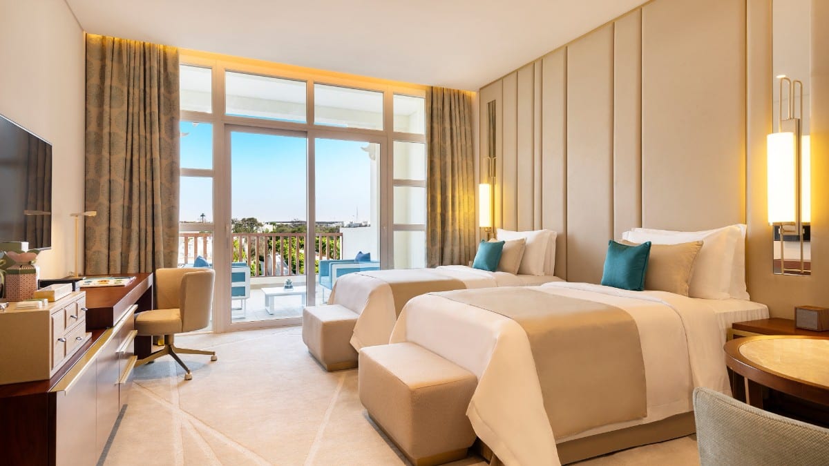 Schlafzimmer im Al Messila, a Luxury Collection Resort & Spa, Doha