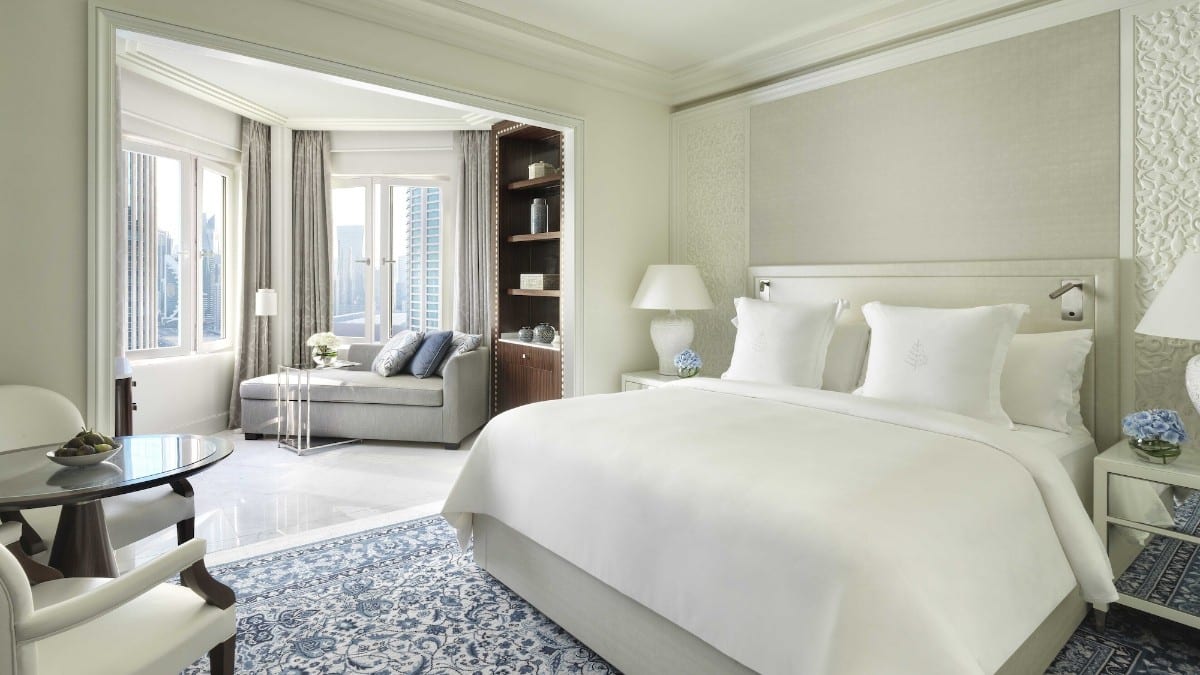 Schlafzimmer im Four Seasons Hotel Doha