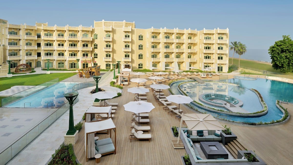 Pool im Grand Hyatt Muscat