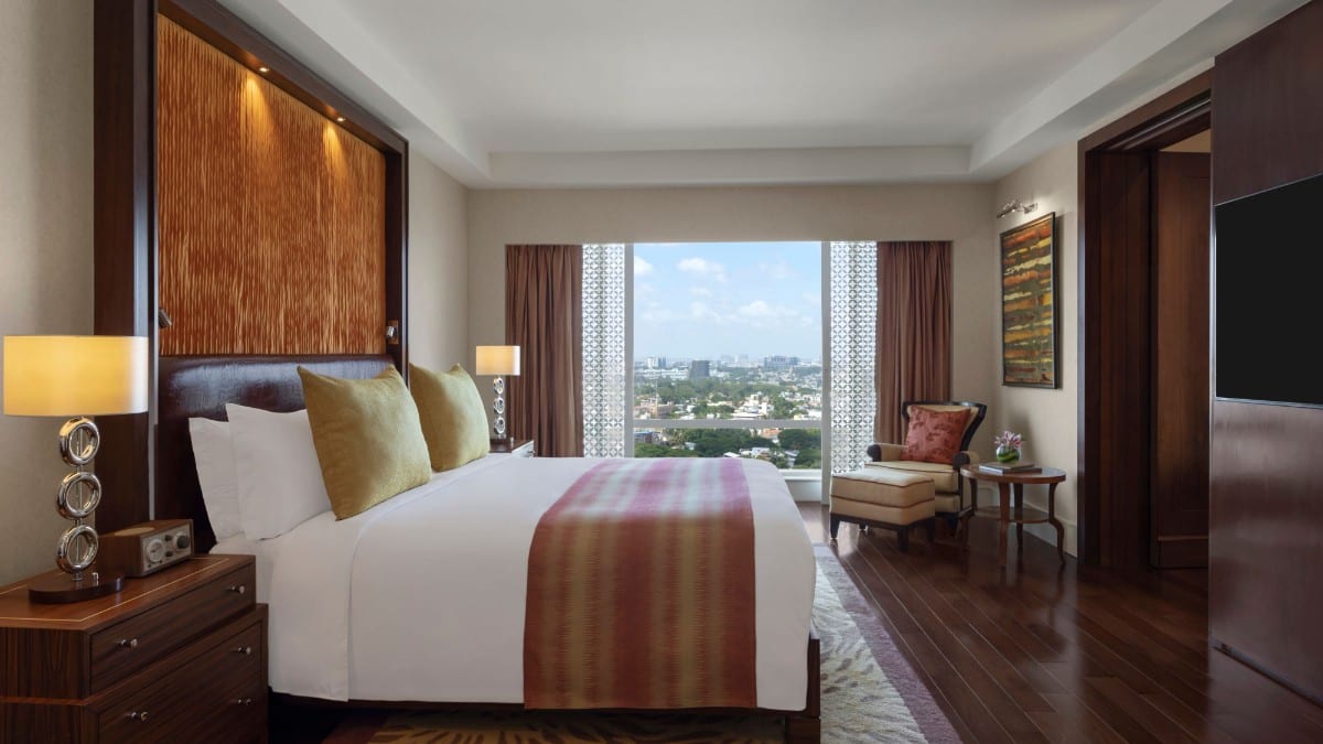 Schlafzimmer im The Ritz-Carlton, Bangalore