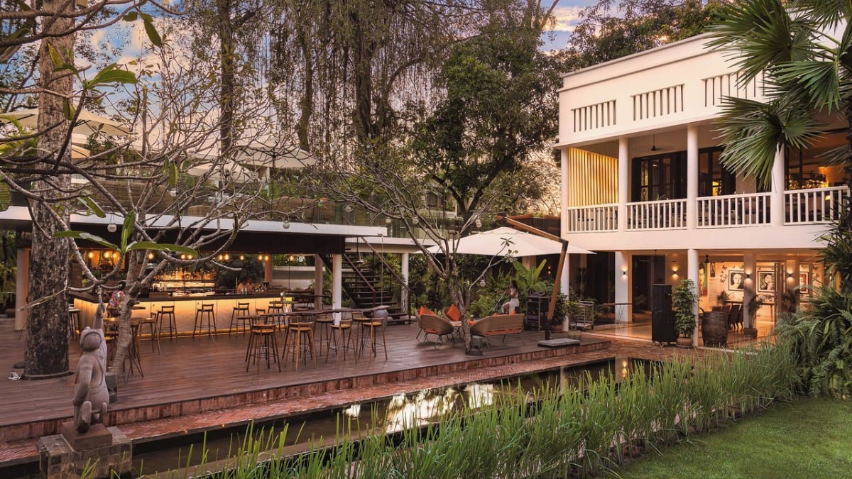Restaurant at FCC Angkor by Avani