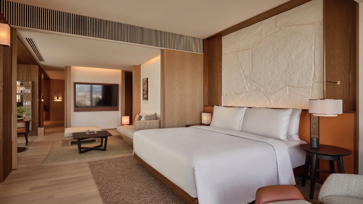 Bedroom at Patina Osaka