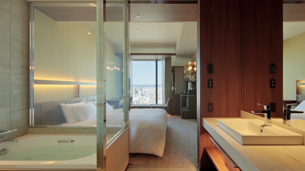 Schlafzimmer im Candeo Hotels Osaka The Tower
